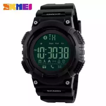 Jam Tangan Pria Smart Watch Bluetooth Original SKMEI 1256