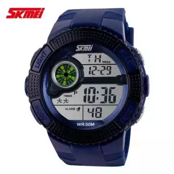 Jam Tangan Pria Digital Original SKMEI DG1027 Biru
