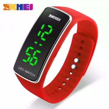 Jam Tangan Pria Digital Original SKMEI 1119 Merah