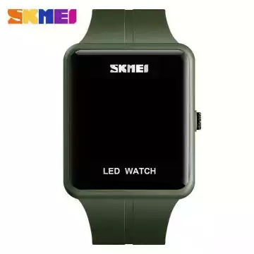 Jam Tangan Pria Digital Original SKMEI DG1541 Hijau