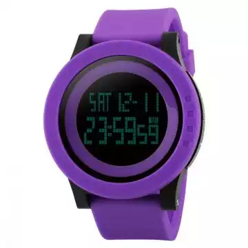 Jam Tangan Pria Digital Original SKMEI DG1142 Ungu