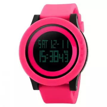 Jam Tangan Pria Digital Original SKMEI DG1142 Pink