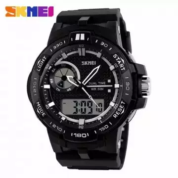 Jam Tangan Pria Dual Time Original SKMEI AD1070