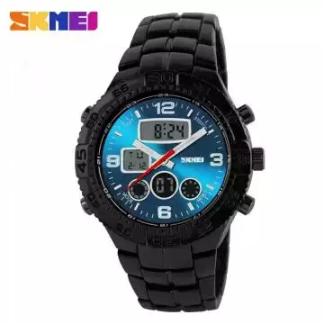 Jam Tangan Pria Dual Time Original SKMEI AD1030