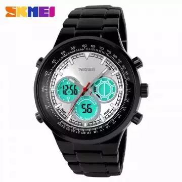 Jam Tangan Pria Dual Time Original SKMEI AD1031