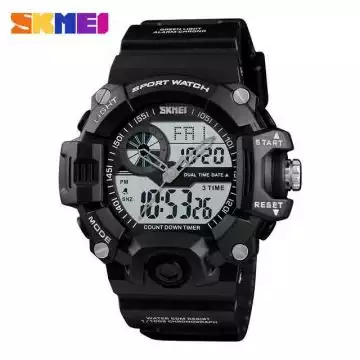 Jam Tangan Pria Dual Time Original SKMEI AD1331