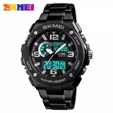 Jam Tangan Pria Dual Time Original SKMEI AD1333