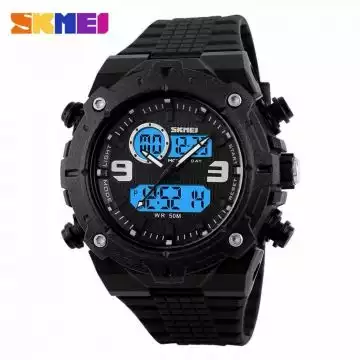Jam Tangan Pria Dual Time Original SKMEI AD1156