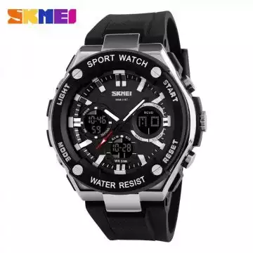 Jam Tangan Pria Dual Time Original SKMEI AD1187