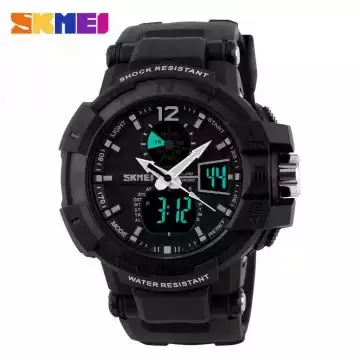 Jam Tangan Pria Dual Time Original SKMEI AD1040