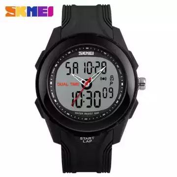 Jam Tangan Pria Dual Time Original SKMEI AD1157