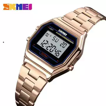 Jam Tangan Wanita Digital Original SKMEI DG1415