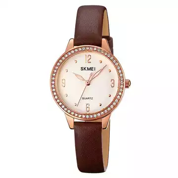 Jam Tangan Wanita Original SKMEI 2027CL Coklat