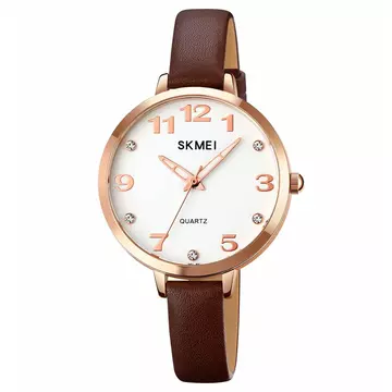 Jam Tangan Wanita Original SKMEI 2028CL Coklat