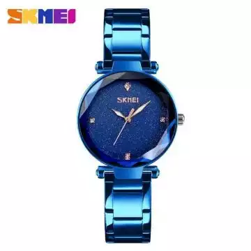 Jam Tangan Wanita Original SKMEI 9180CS Biru