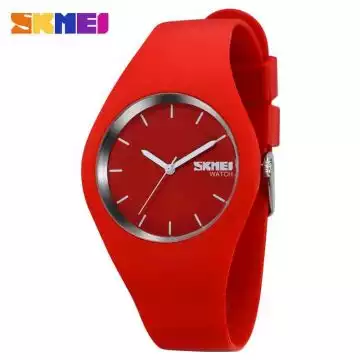 Jam Tangan Wanita Original SKMEI 9068C Merah
