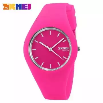Jam Tangan Wanita Original SKMEI 9068C Pink