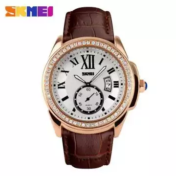 Jam Tangan Wanita Original SKMEI 1147CL Coklat