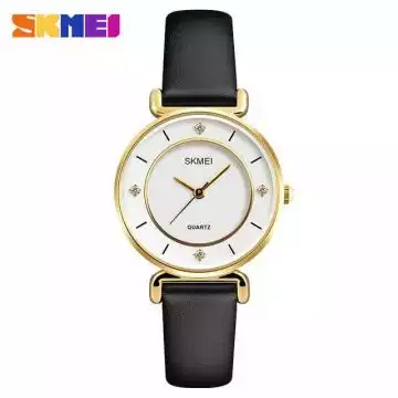 Jam Tangan Wanita Original SKMEI 1330 Gold