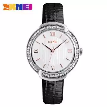 Jam Tangan Wanita Original SKMEI 9143 Hitam