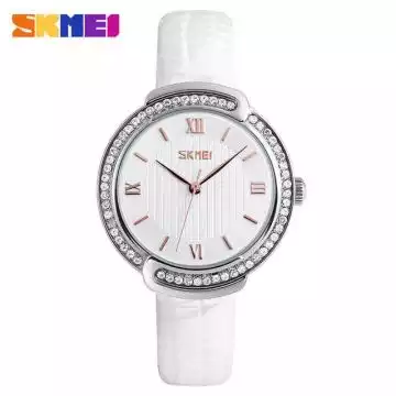 Jam Tangan Wanita Original SKMEI 9143 Putih