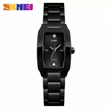 Jam Tangan Wanita Stainless Original SKMEI 1400CS Hitam