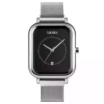 Jam Tangan Wanita Stainless Original SKMEI 9207CS Silver