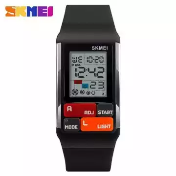 Jam Tangan Wanita Digital Trendy LED Display Original SKMEI 1276