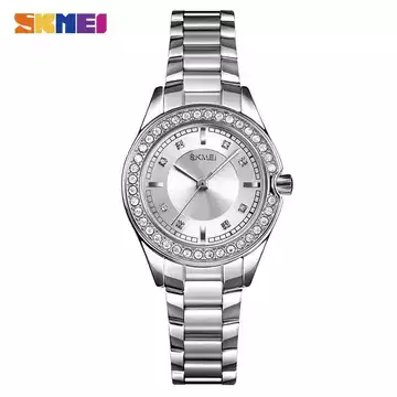 Jam Tangan Wanita Stainless Original SKMEI 1534CS